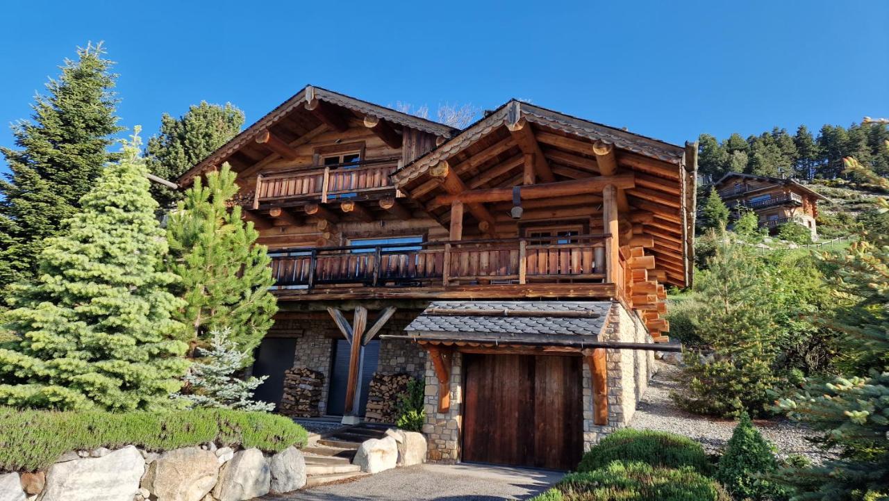 Chalet Nanook, Charme Et Luxe Pyreneen Bolquere Bagian luar foto