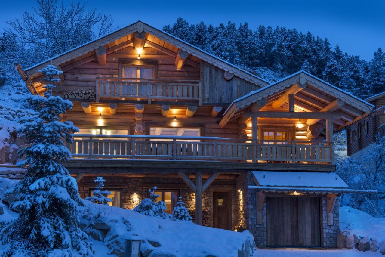 Chalet Nanook, Charme Et Luxe Pyreneen Bolquere Bagian luar foto