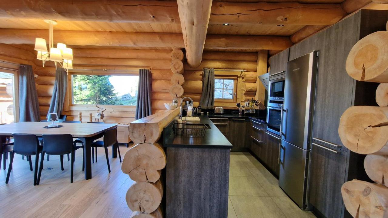 Chalet Nanook, Charme Et Luxe Pyreneen Bolquere Bagian luar foto