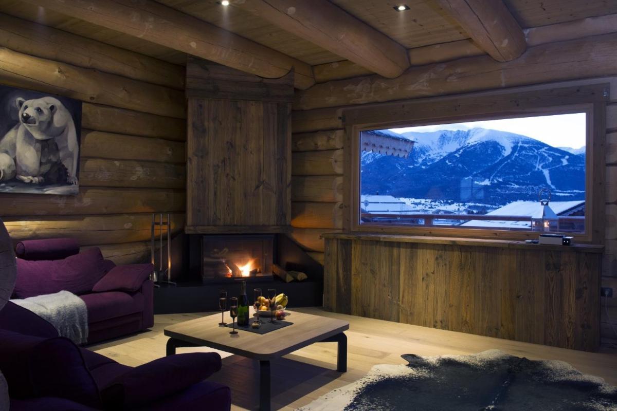 Chalet Nanook, Charme Et Luxe Pyreneen Bolquere Bagian luar foto